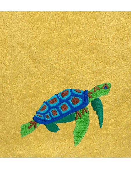Drap de Bain Tortue 4 Personnalisé