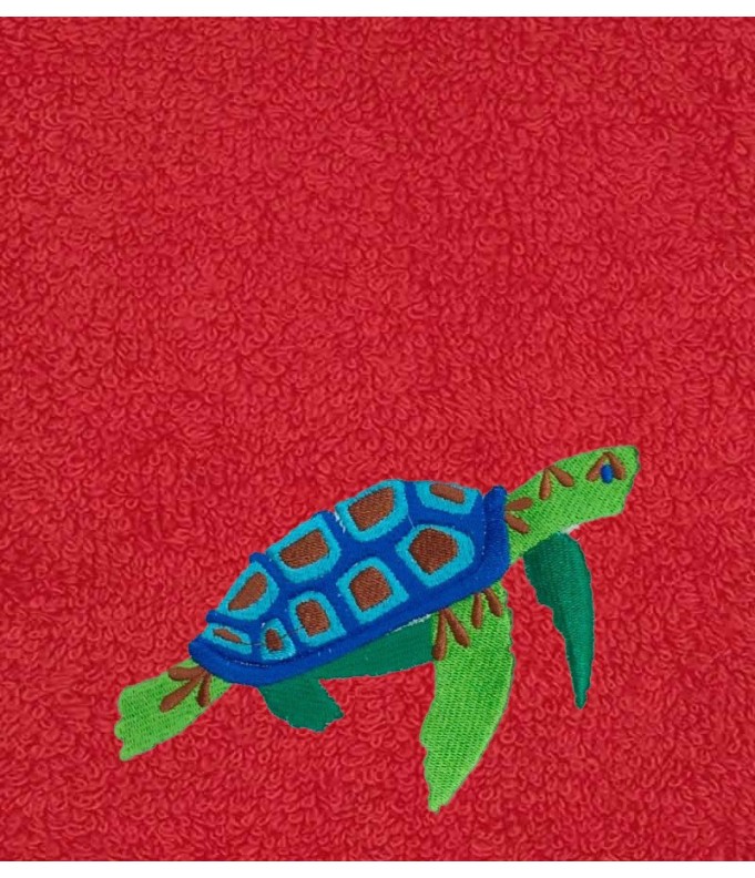 Drap de Bain Tortue 4 Personnalisé