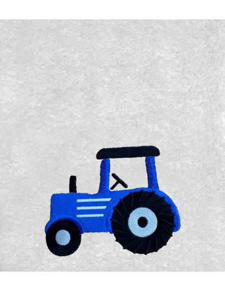 Drap de Bain Tracteur 2 Personnalisé