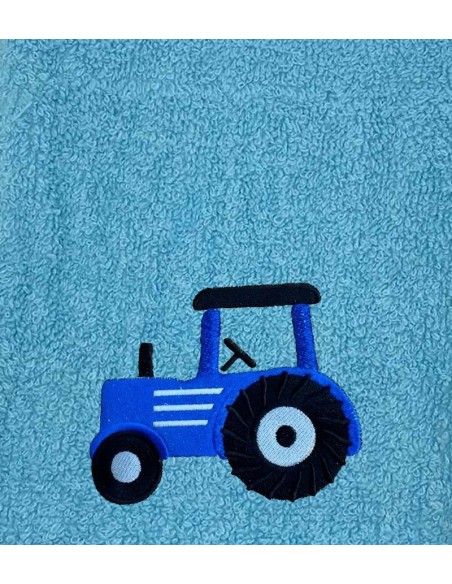 Drap de Bain Tracteur 2 Personnalisé