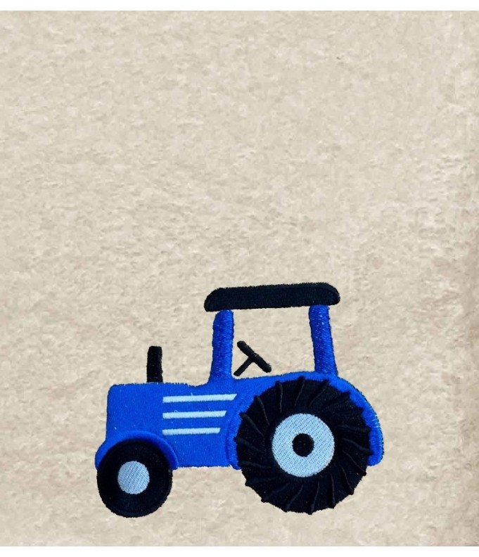 Drap de Bain Tracteur 2 Personnalisé