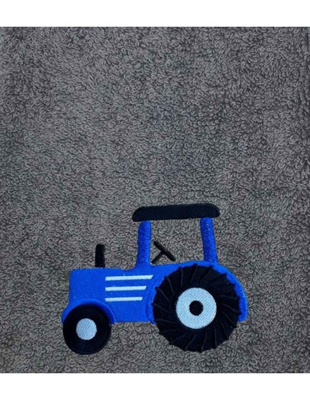 Drap de Bain Tracteur 2 Personnalisé