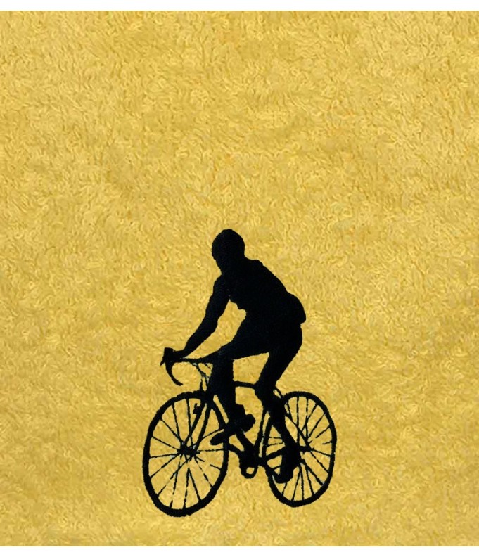 Drap de Bain Cycliste Personnalisé 70X140