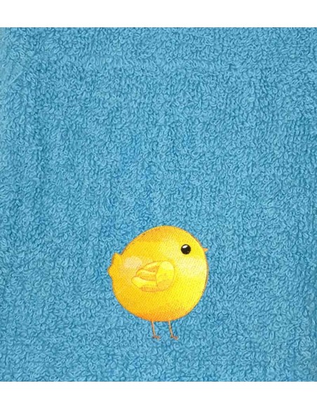 Drap de Bain Poussin 2 Personnalisé