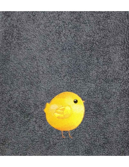 Drap de Bain Poussin 2 Personnalisé