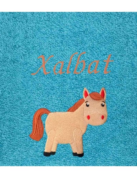 Drap de Bain Cheval 4 Personnalisé 70X140