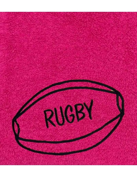 Drap de Bain  Rugby Personnalisé 70X140
