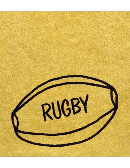 Drap de Bain  Rugby Personnalisé 70X140
