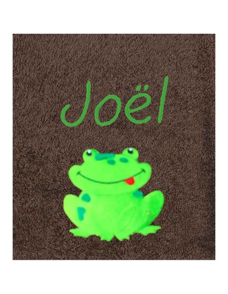 Drap de Bain Grenouille 4 Personnalisé