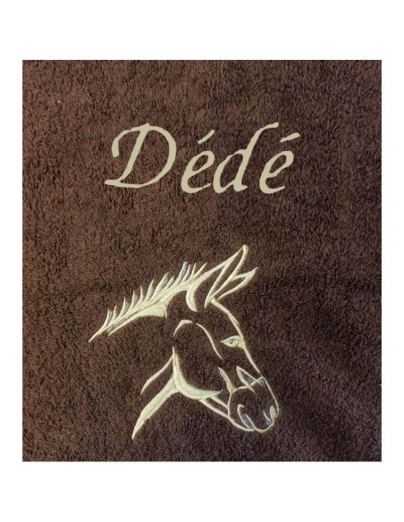 Drap de Bain Ane Personnalisé 70X140