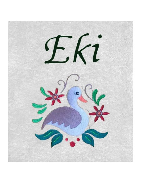 Drap de Bain Oie  4 Personnalisé