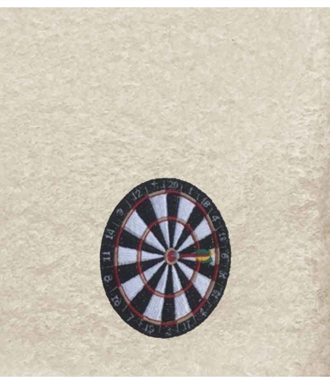 Drap de bain Flêchettes personnalisé