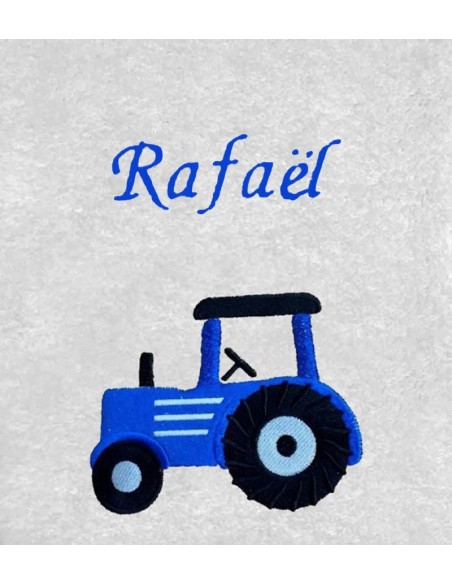 Drap de Bain Tracteur 2 Personnalisé