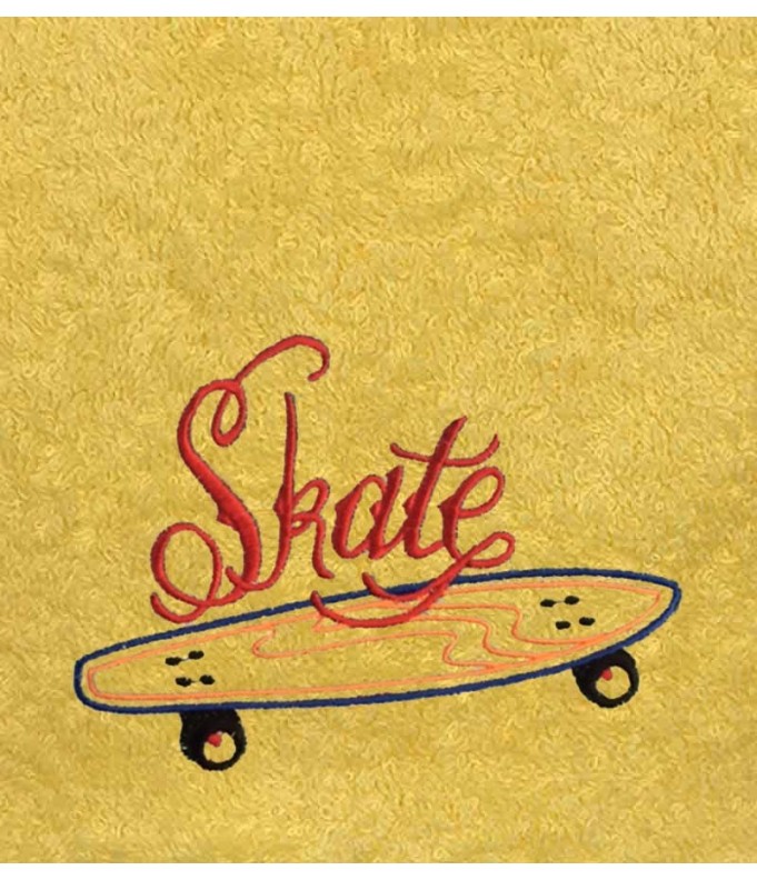 Drap de Bain Skate 2 Personnalisé