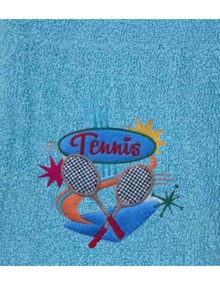 Drap de Bain Tennis Personnalisé 70X140