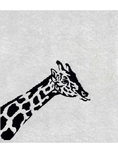 Drap de Bain Girafe Personnalisé