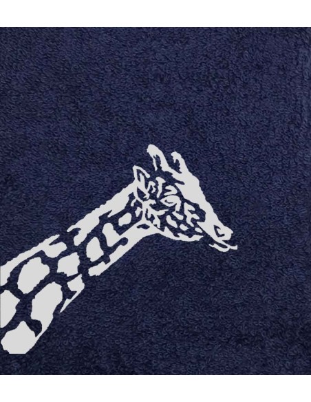 Drap de Bain Girafe Personnalisé