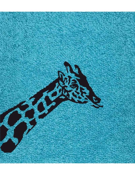 Drap de Bain Girafe Personnalisé