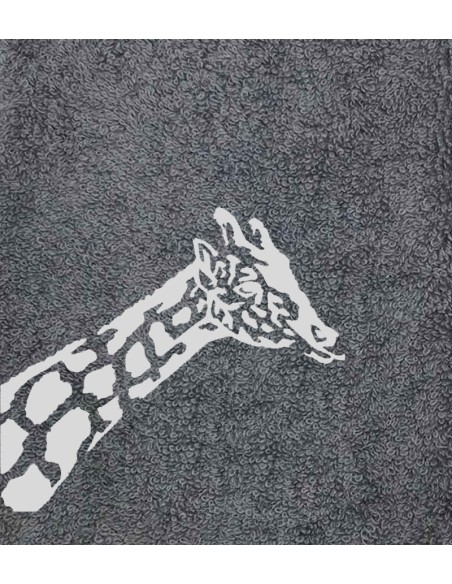 Drap de Bain Girafe Personnalisé