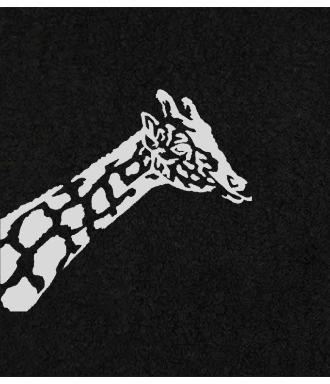 Drap de Bain Girafe Personnalisé