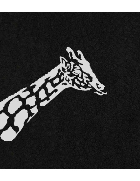 Drap de Bain Girafe Personnalisé