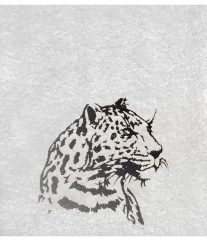 Drap de Bain Léopard Personnalisé