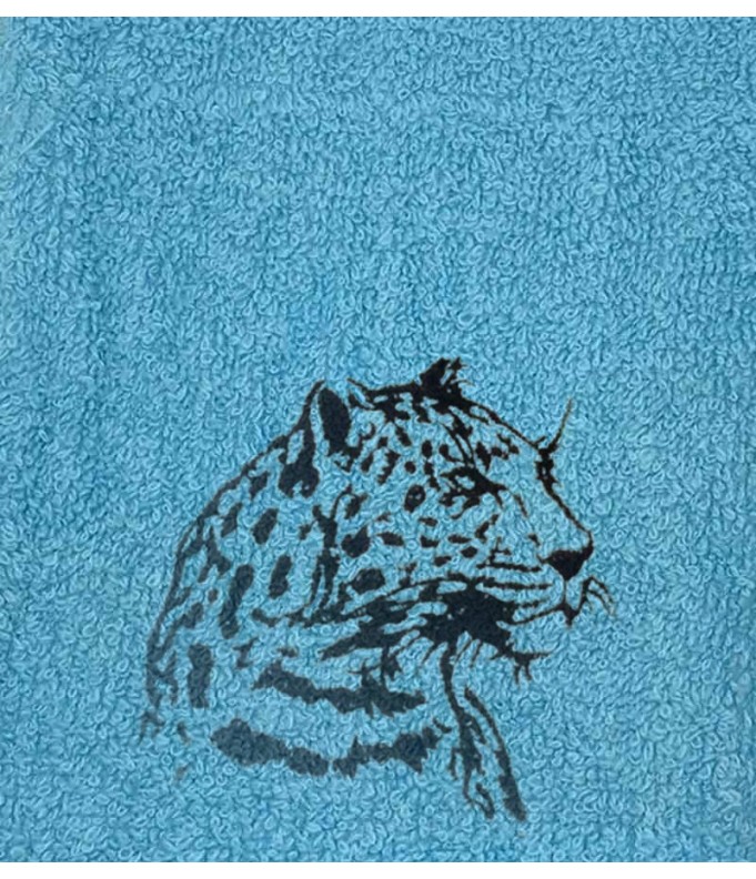 Drap de Bain Léopard Personnalisé