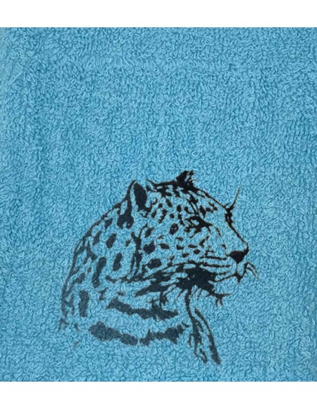 Drap de Bain Léopard Personnalisé