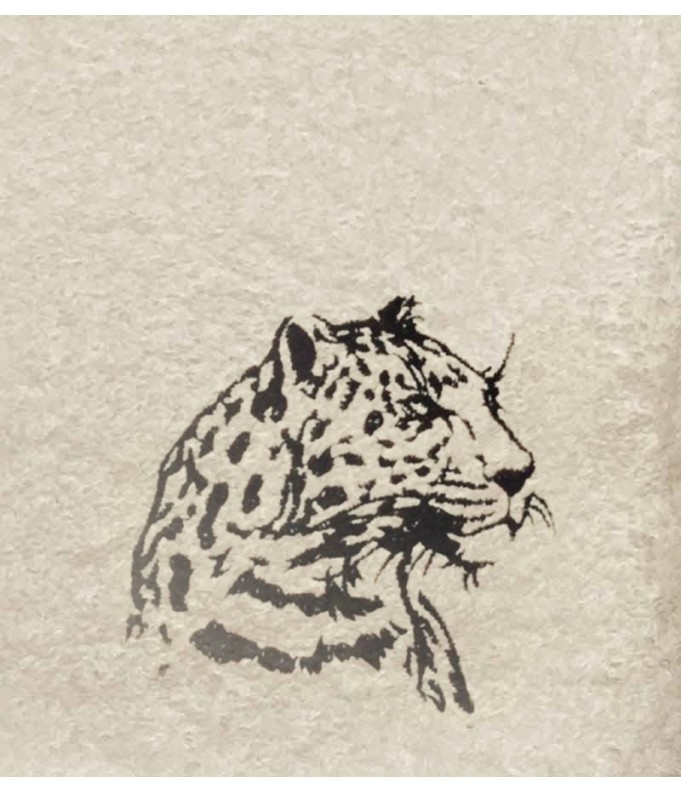 Drap de Bain Léopard Personnalisé