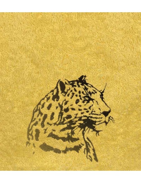 Drap de Bain Léopard Personnalisé