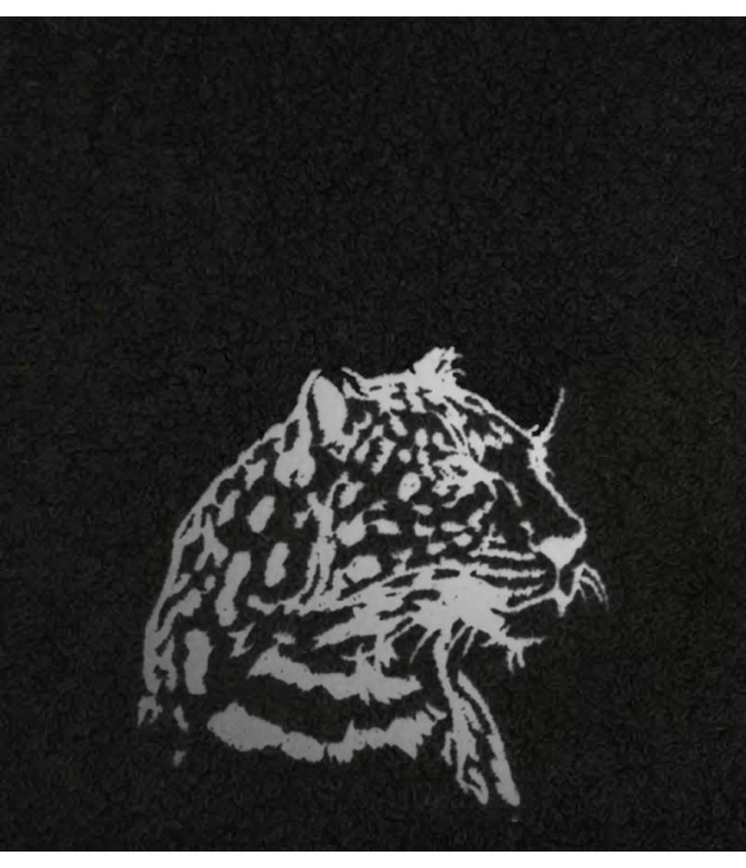 Drap de Bain Léopard Personnalisé