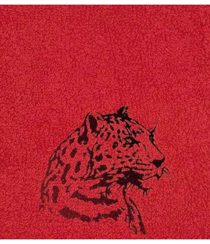 Drap de Bain Léopard Personnalisé