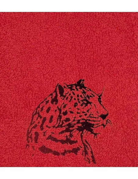 Drap de Bain Léopard Personnalisé