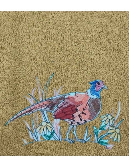 Drap de Bain Faisan Personnalisé