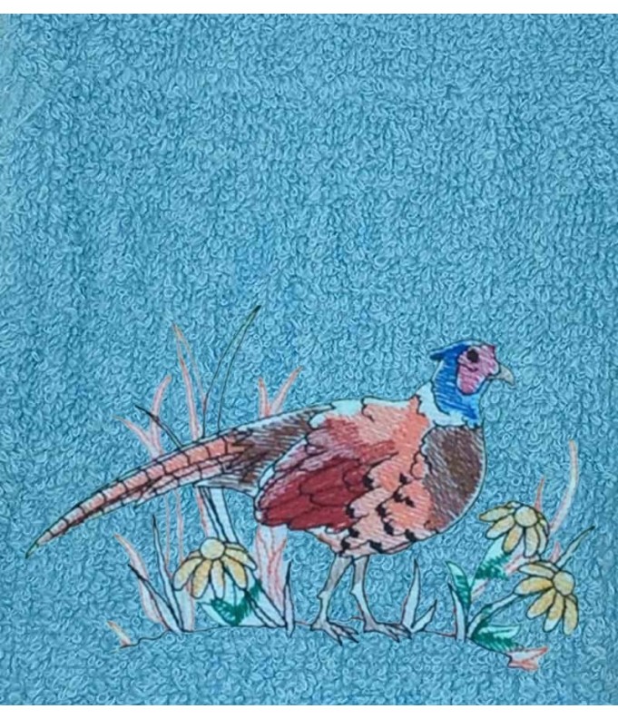 Drap de Bain Faisan Personnalisé