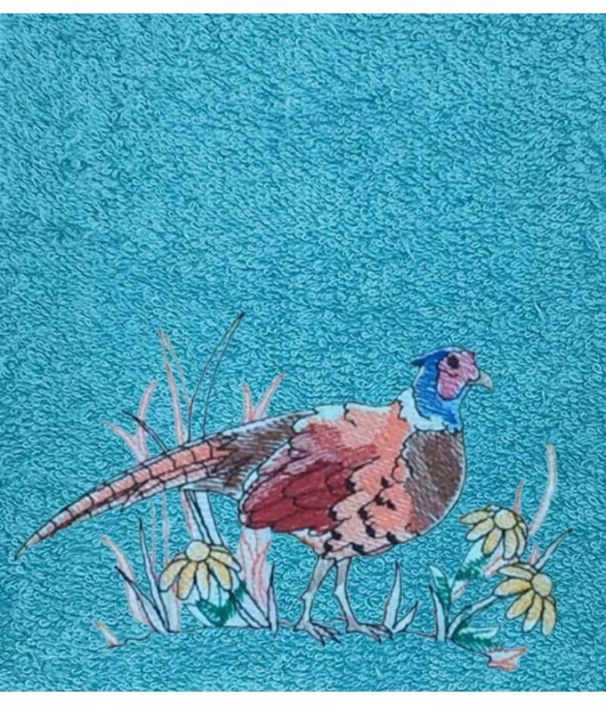 Drap de Bain Faisan Personnalisé