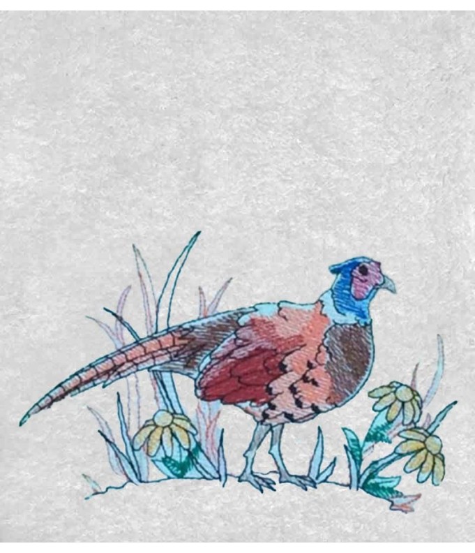 Drap de Bain Faisan Personnalisé