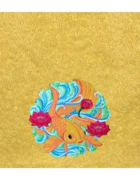 Drap de Bain Poisson Personnalisé