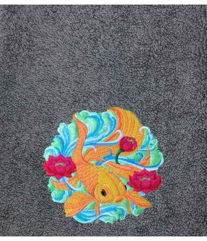 Drap de Bain Poisson Personnalisé