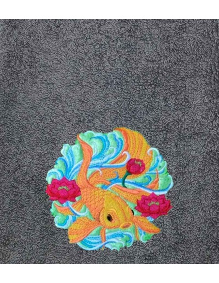 Drap de Bain Poisson Personnalisé