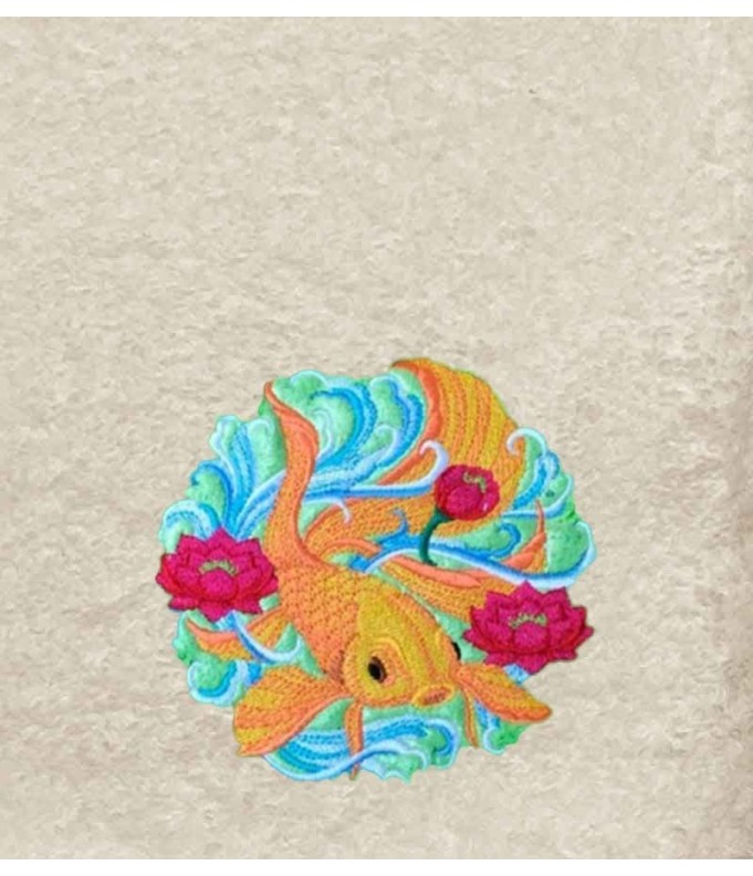 Drap de Bain Poisson Personnalisé