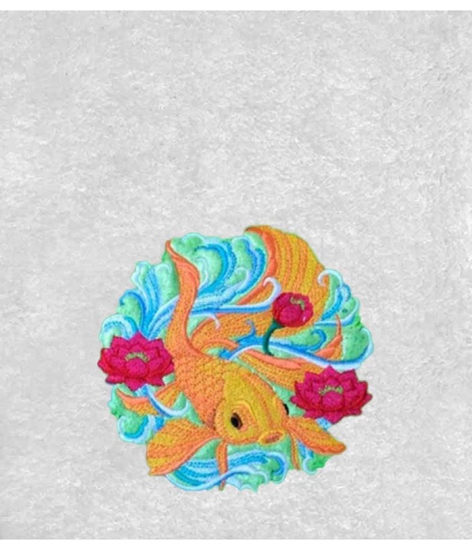 Drap de Bain Poisson Personnalisé