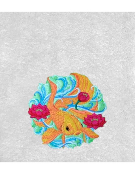 Drap de Bain Poisson Personnalisé