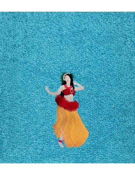 Drap de Bain Hula Personnalisé