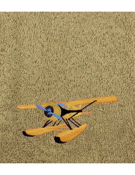 Drap de Bain Avion Personnalisé 70X140