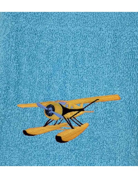 Drap de Bain Avion Personnalisé 70X140