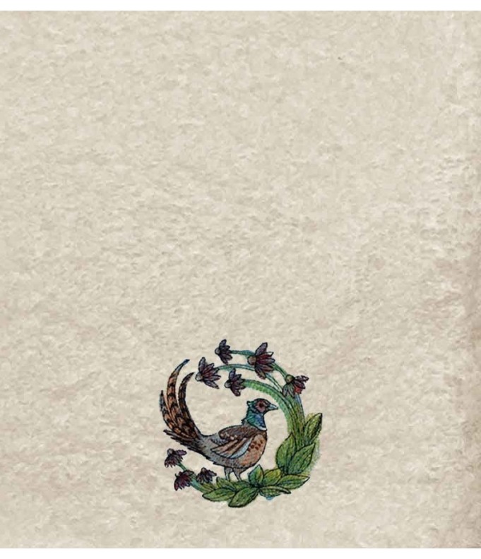 Drap de Bain Faisan 2 Personnalisé