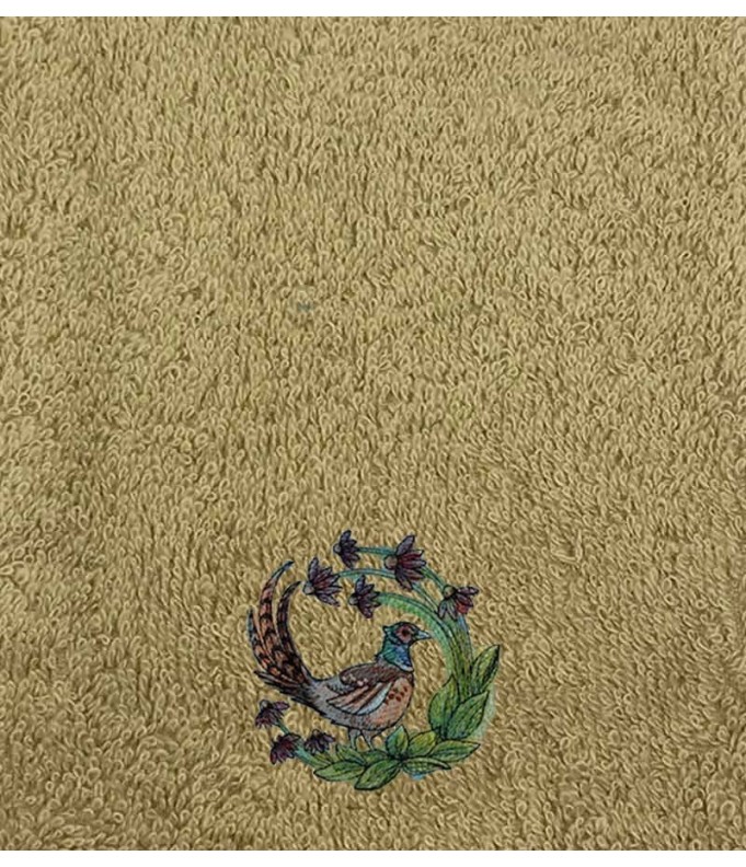 Drap de Bain Faisan 2 Personnalisé