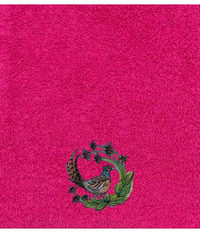 Drap de Bain Faisan 2 Personnalisé