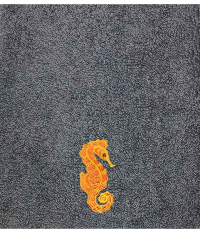 Drap de Bain Hippocampe Personnalisé